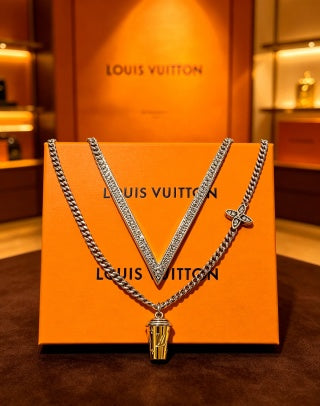 Louis Vuitton Monogram Capsule Pendant Necklace