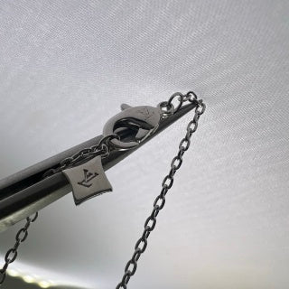Louis Vuitton Blossom Butterfly Flower Pendant Necklace