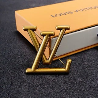 Louis Vuitton Signature LV Monogram Brooch